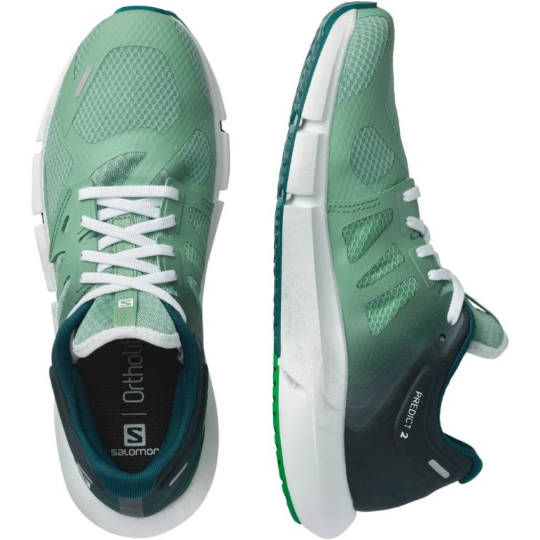 Green Salomon Predict 2 Men's Running Shoes | PH 20314K